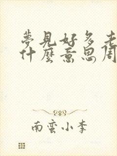 梦见好多老鼠是什么意思周公解梦