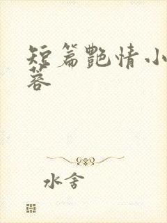 短篇艳情小说黄蓉