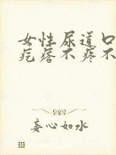 女性尿道口有小疙瘩不疼不痒