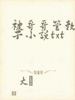 被哥哥管教的日子小说txt