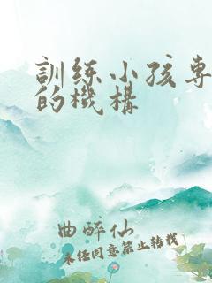 训练小孩专注力的机构