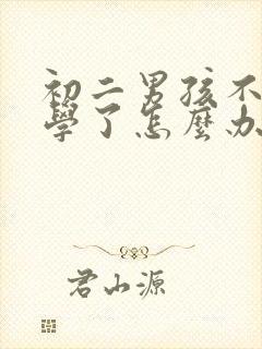 初二男孩不想上学了怎么办