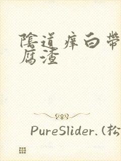 阴道痒白带呈豆腐渣