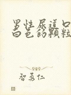 男性尿道口长了白色的颗粒