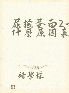 尿检蛋白2十是什么原因来的