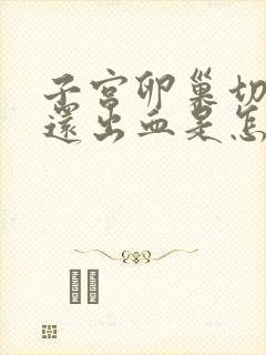 子宫卵巢切除后还出血是怎么回事