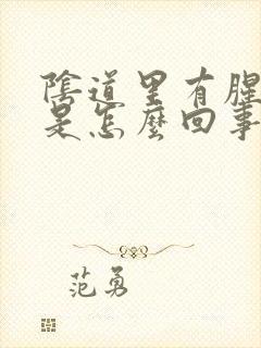 阴道里有腥臭味是怎么回事呢