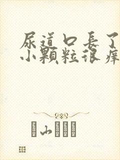 尿道口长了很多小颗粒很痒