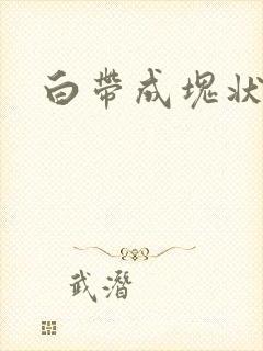 白带成块状带血