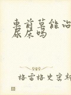 车前草能治小孩尿床吗