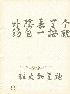 外阴长了个硬硬的包一按就疼