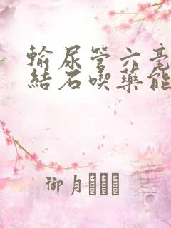 输尿管六毫米的结石吃药能排出吗