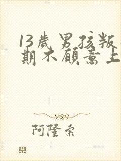 13岁男孩叛逆期不愿意上学怎么办