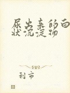 尿出来的白色絮状沉淀物