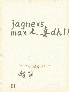 jagnexsmax人妻dh18