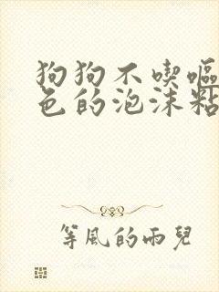 狗狗不吃呕吐白色的泡沫粘液