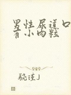 男性尿道口上面有小肉粒