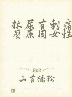 拉尿有刺痛感什么原因女性