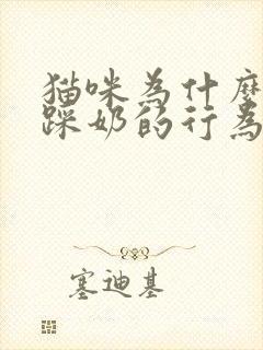 猫咪为什么会有踩奶的行为