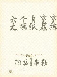 六个月宝宝用多大码纸尿裤