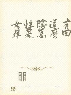 女性阴道有异味痒是怎么回事