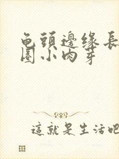 龟头边缘长了一圈小肉芽