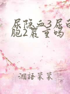 尿隐血3尿白细胞2严重吗