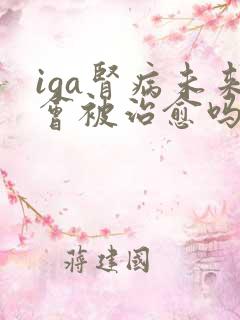 iga肾病未来会被治愈吗