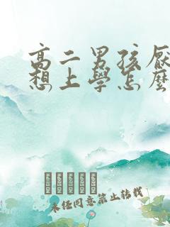 高二男孩厌学不想上学怎么办