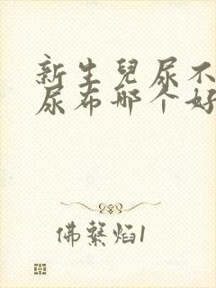 新生儿尿不湿和尿布哪个好