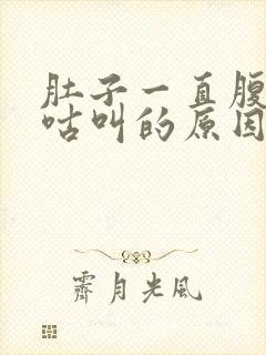 肚子一直腹胀咕咕叫的原因