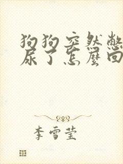 狗狗突然憋不住尿了怎么回事