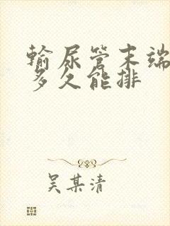 输尿管末端结石多久能排