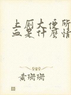 上厕大便所拉出血是什么情况女性 严重吗