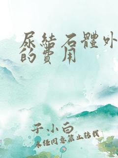 尿结石体外碎石的费用