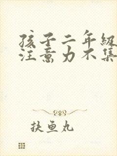 孩子二年级上课注意力不集中怎么办