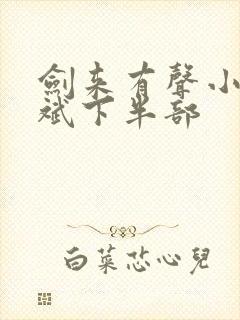 剑来有声小说大斌下半部