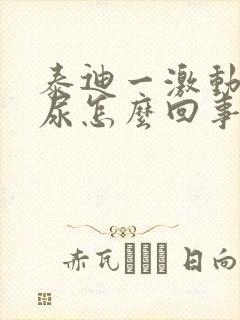 泰迪一激动就漏尿怎么回事