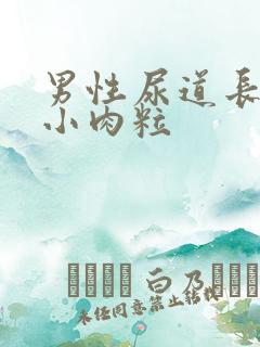 男性尿道长好多小肉粒