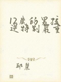 12岁的男孩叛逆特别严重怎么教育