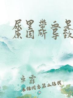 尿里带血是什么原因所导致的