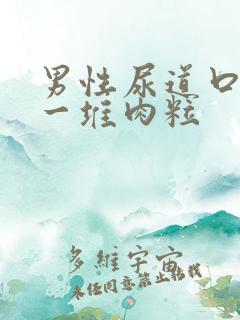 男性尿道口长了一堆肉粒