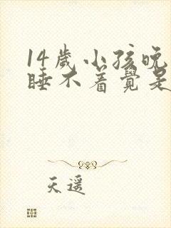 14岁小孩晚上睡不着觉是什么原因