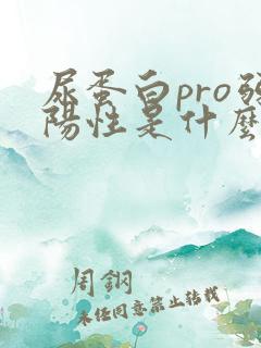 尿蛋白pro弱阳性是什么意思