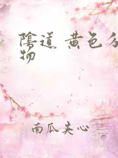 阴道 黄色分泌物