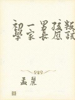 初一男孩叛逆厌学家长应该怎么办