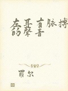 左耳有脉搏跳动的声音