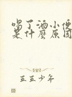 喝了酒小便发黄是什么原因