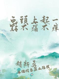 龟头上起一个红点不痛不痒