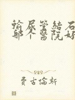 输尿管结石碎石那个医院好